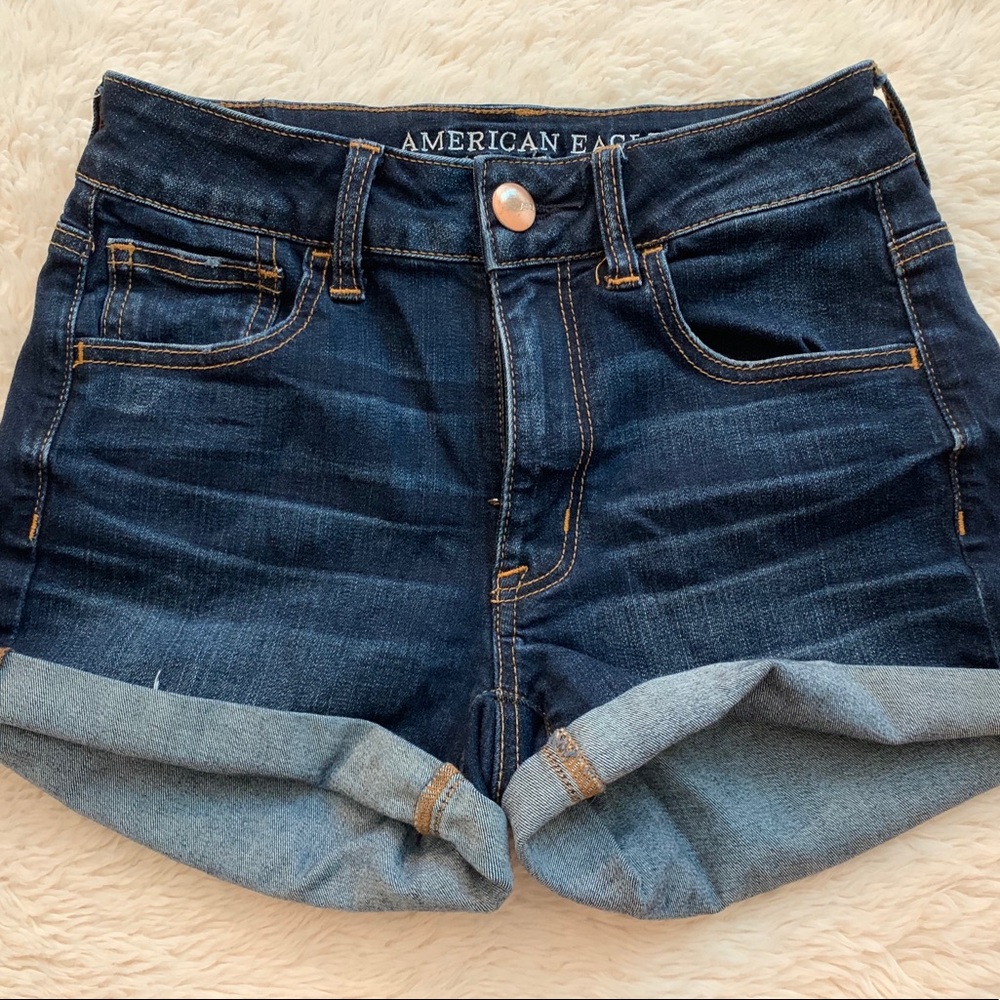American Eagle Hi Rise Shorts